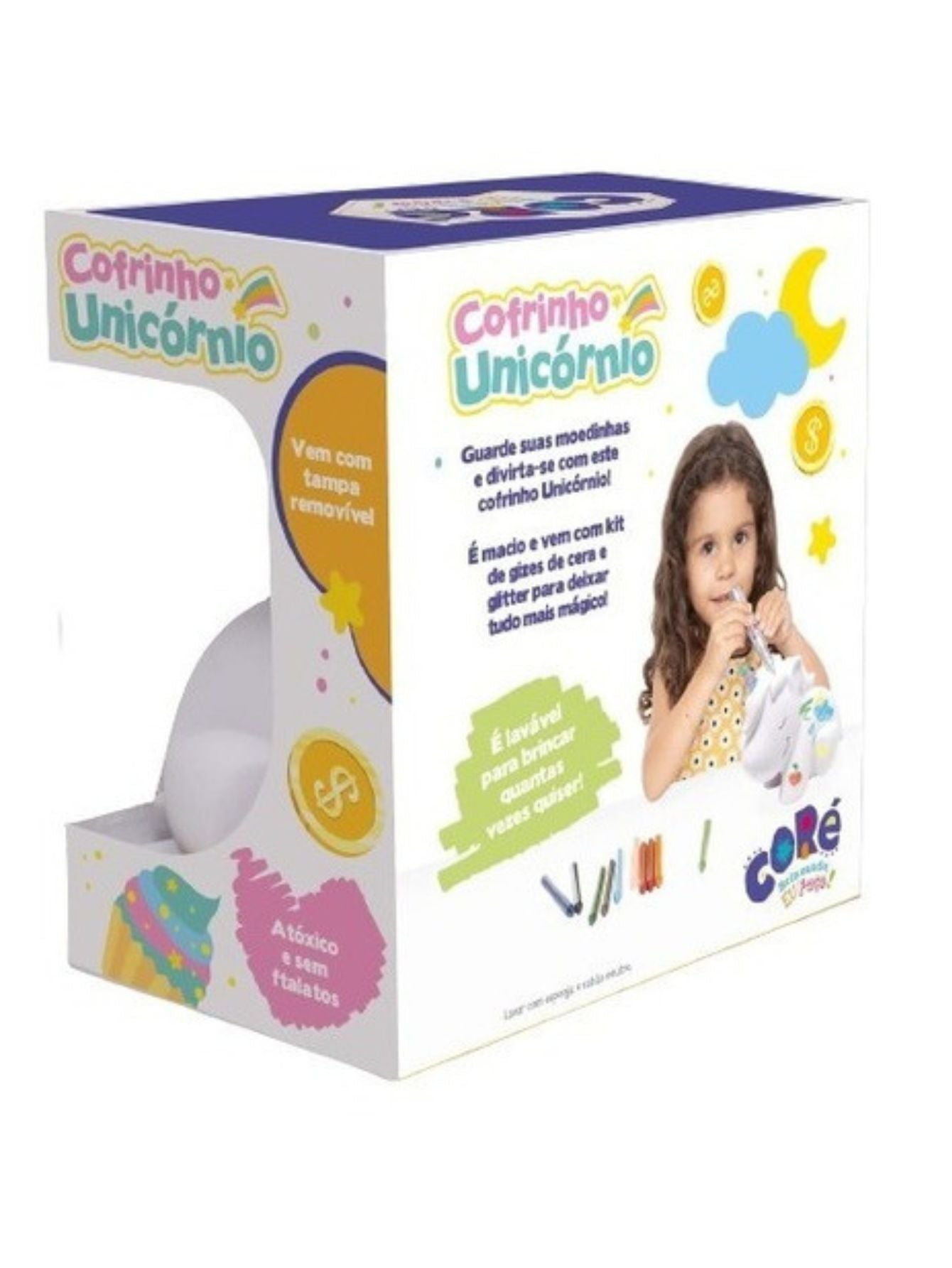 Meu Primeiro Cofrinho Unicórnio - Toyster Meu Primeiro Cofrinho Unicórnio - Toyster